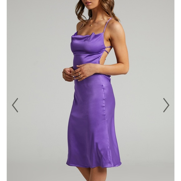 Weworewhat purple dress - Picture 2 of 3